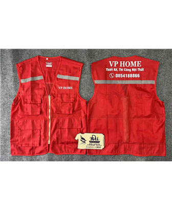 ĐỒNG PHỤC BHLĐ CTY THIẾT KẾ NỘI THẤT VP HOME