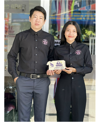 ĐỒNG PHỤC SƠ MI CÔNG SỞ TIỆM BÁNH HANAMURA