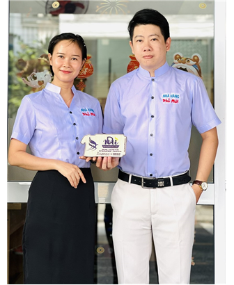 ĐỒNG PHỤC SƠ MI NHÀ HÀNG PHỐ MỚI